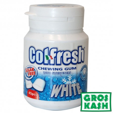 Chewing Gum Sans Sucre White kosher lepessah
